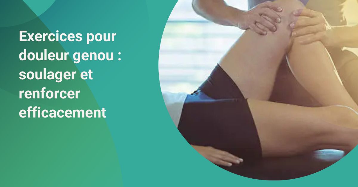 Exercices efficaces pour soulager rapidement la douleur au genou